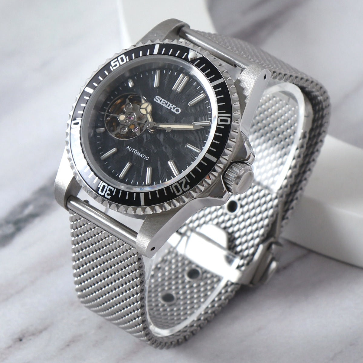 Custom Seiko Milsub Vintage GMT Mod