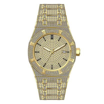 VVS Moissanite Buss Down Iced Automatic Watch – Pass Diamond Tester | Model  2518