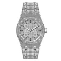 VVS Moissanite Buss Down Iced Automatic Watch – Pass Diamond Tester | Model  2518