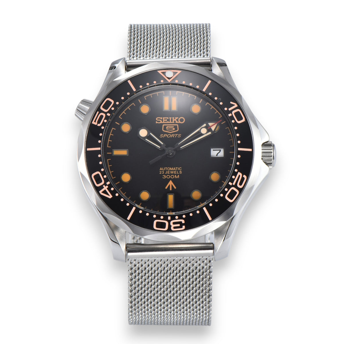 James Bond Custom Seiko Mod Watch