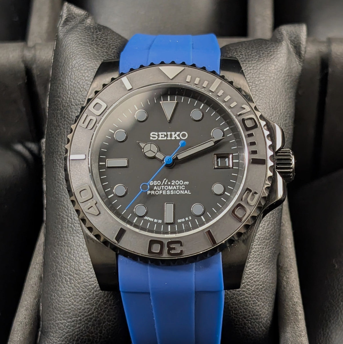 Dark Knight Blueline – Automatic Seiko Mod