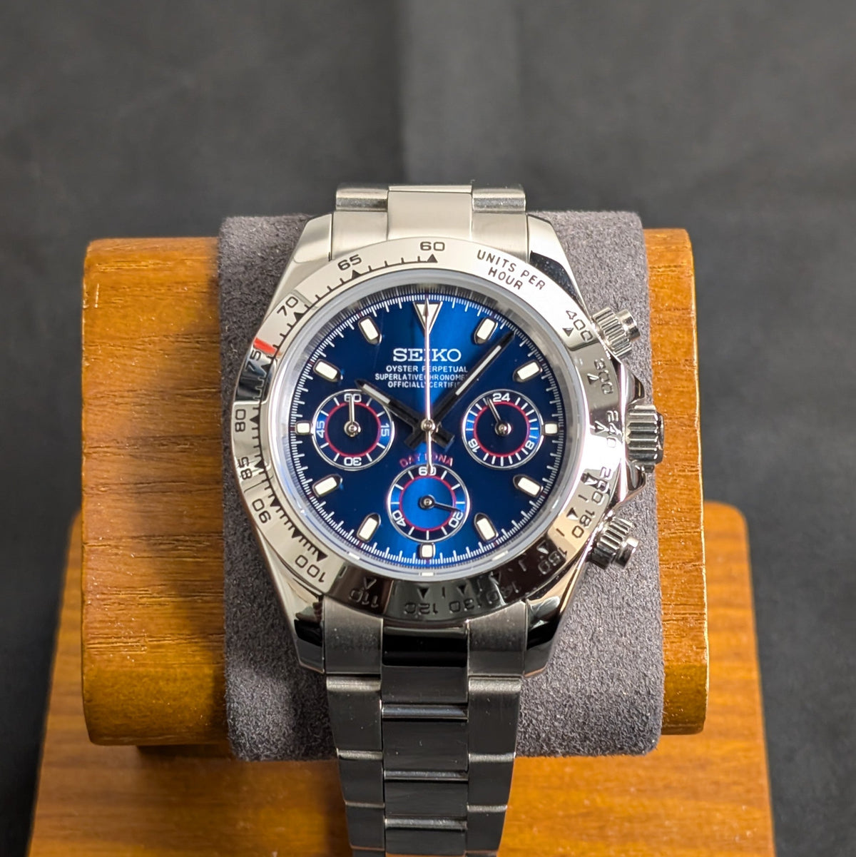 SeikoTona John Mayor| Chronograph | Polished Oyster