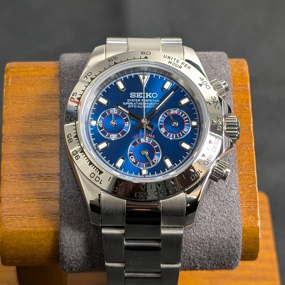 SeikoTona John Mayor| Chronograph | Polished Oyster