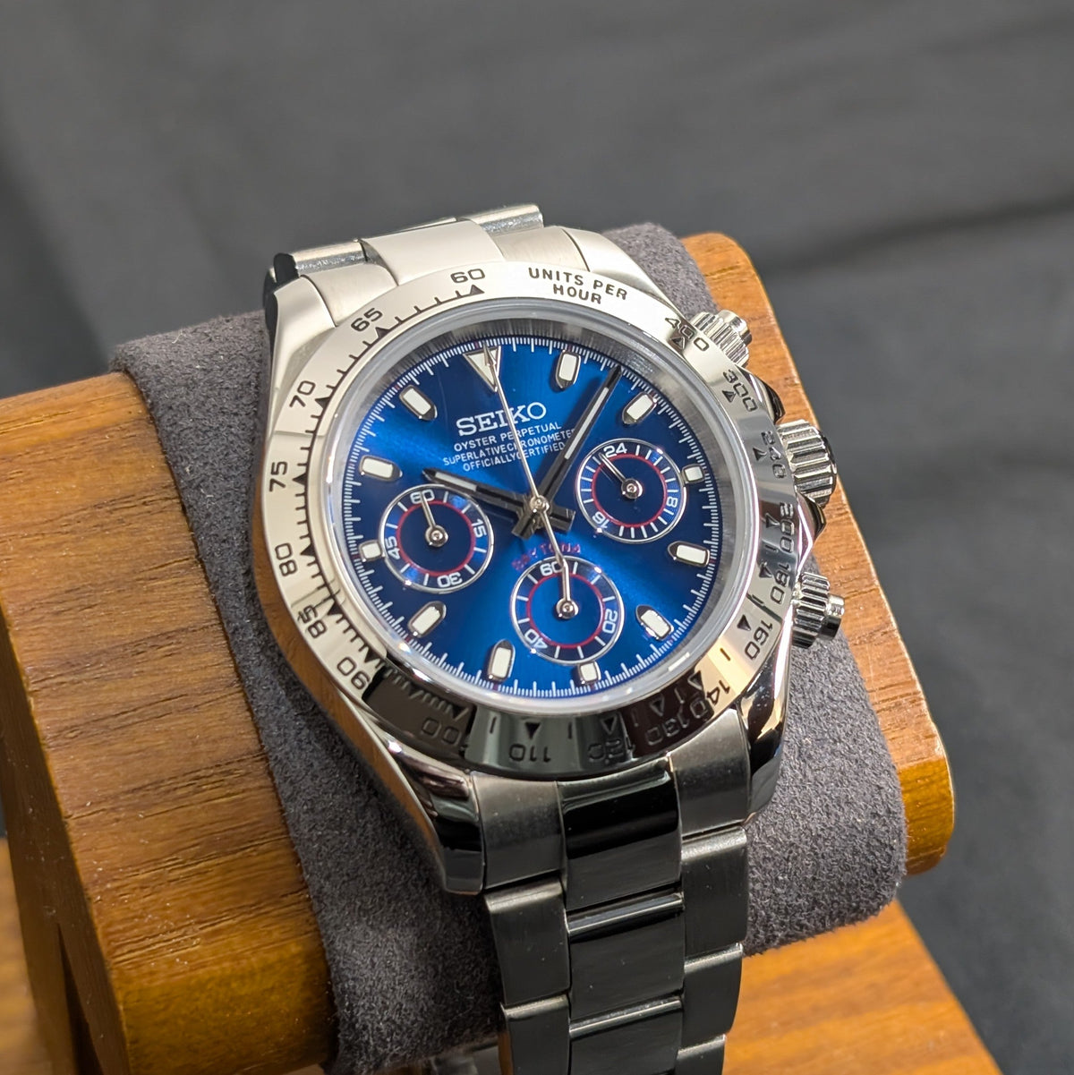 SeikoTona John Mayor| Chronograph | Polished Oyster