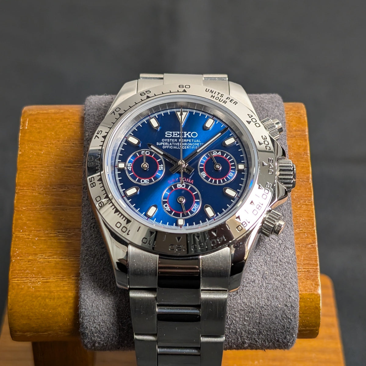 SeikoTona John Mayor| Chronograph | Polished Oyster