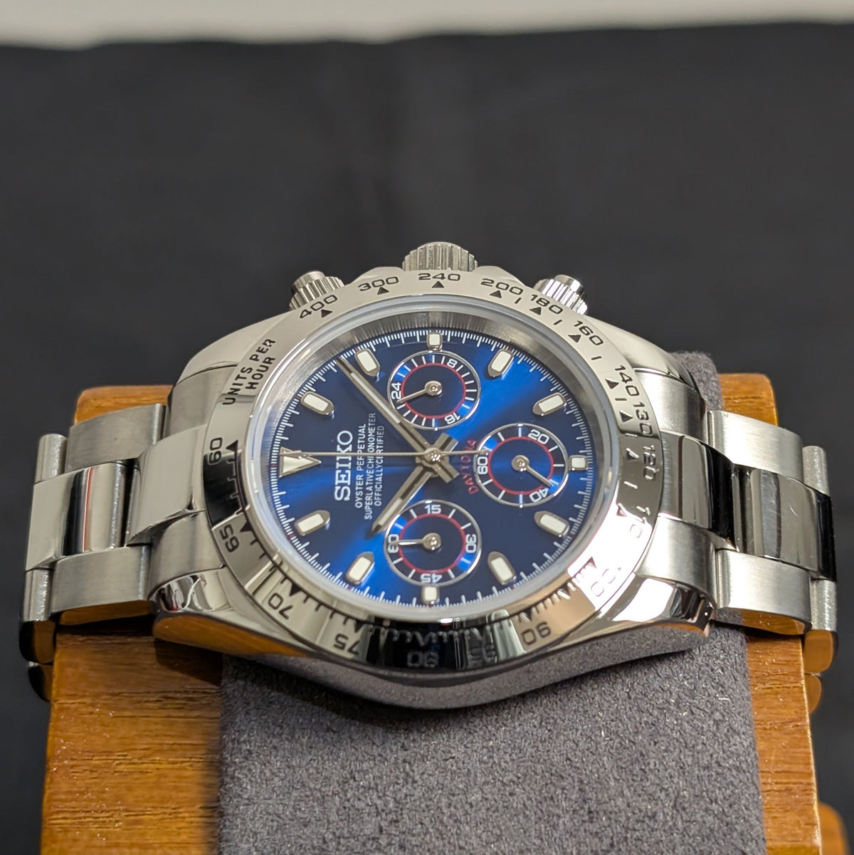 SeikoTona John Mayor| Chronograph | Polished Oyster